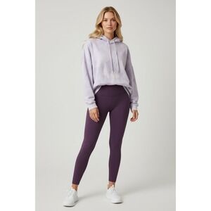 Lazypants Purple Cloud Tie Dye Size Large Oversized Hoodie Sweatshirt Pullover